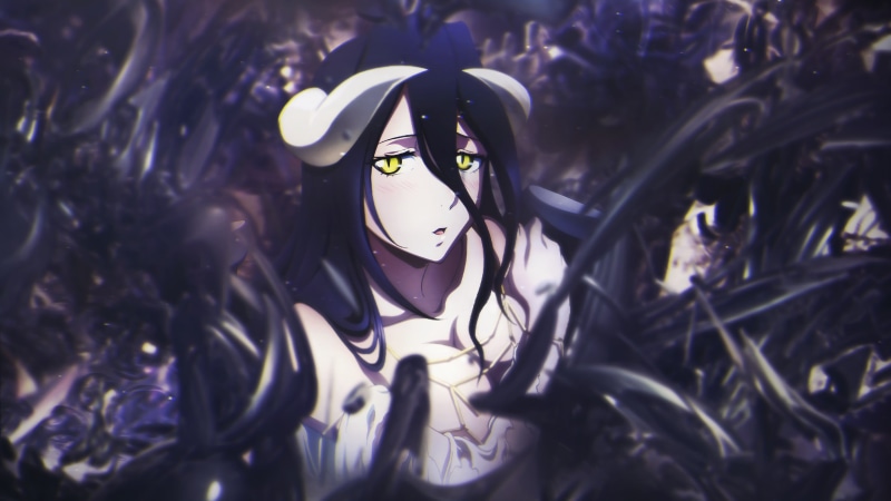 Overlord, Albedo (Overlord), 2K, Anime