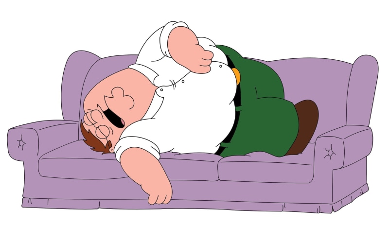 holding, one person, drunk, lifestyles, 1080P, white, men, white background, Family Guy, leisure activity, painting, communication, emotion, purple, indoors
