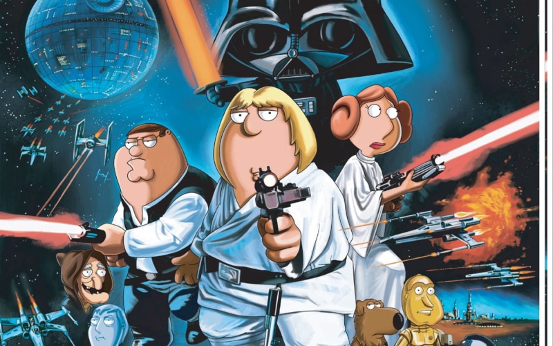 family, art, video, stewie, x, harvest, Blue, guy, Star Wars, griffin, hd, star, games, 720P, lightsabers, wars, peter, lois
