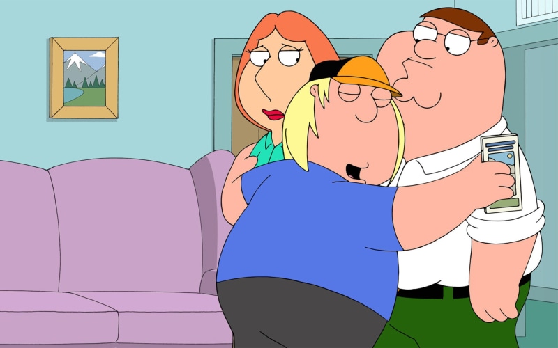 Lois Griffin, Peter Griffin, Chris Griffin, 1080P, Family Guy, TV Show