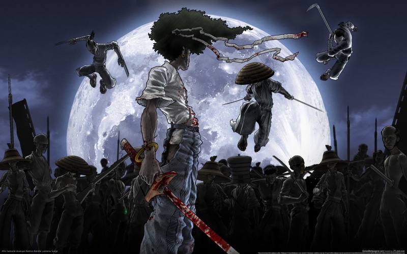 Afro Samurai, anime, 2K