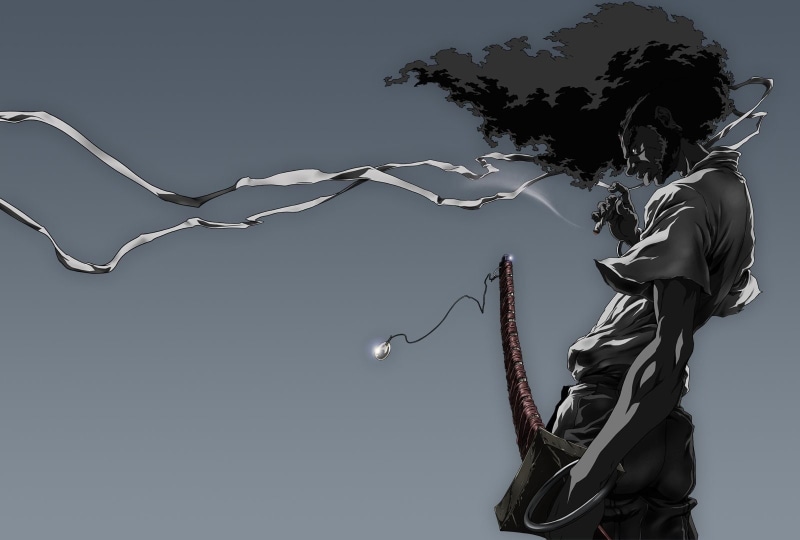 720P, afro, samurai