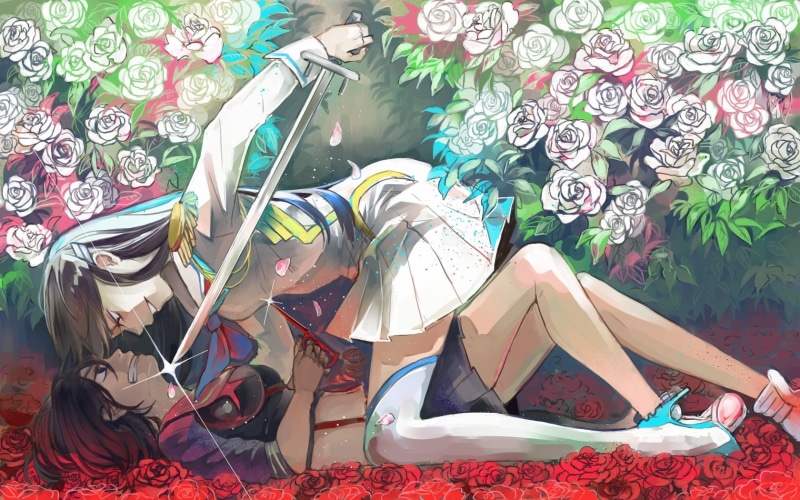 720P, Kiryuin Satsuki, Kill la Kill, Matoi Ryuuko