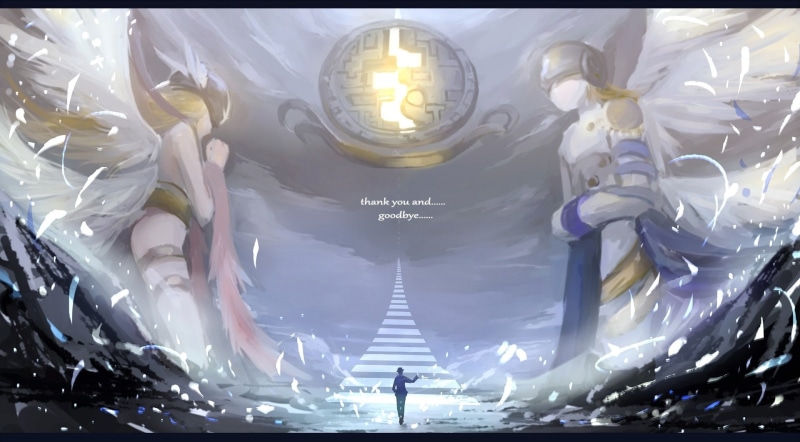 angewomon, 1080P, angemon, digimon