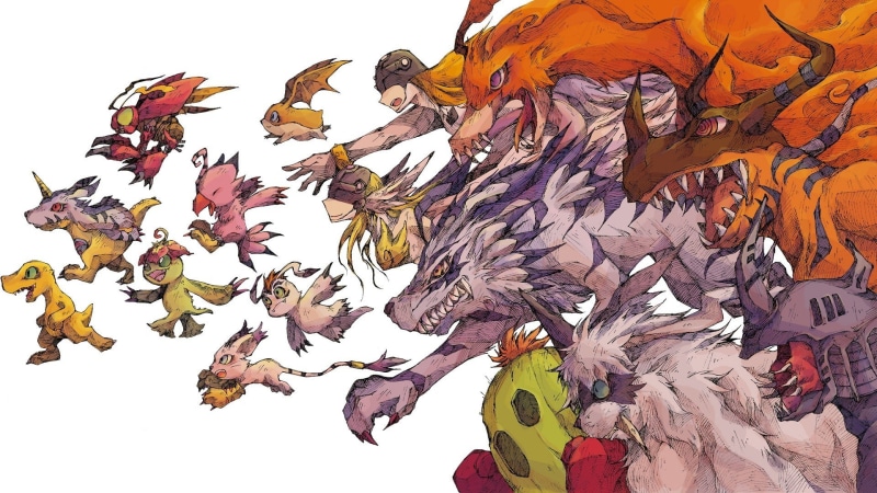 anime, Digimon, greymon, 1080P, angewomon, Digimon Adventure