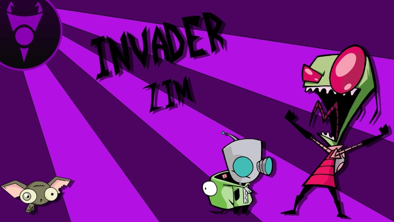 zim, 720P, invader