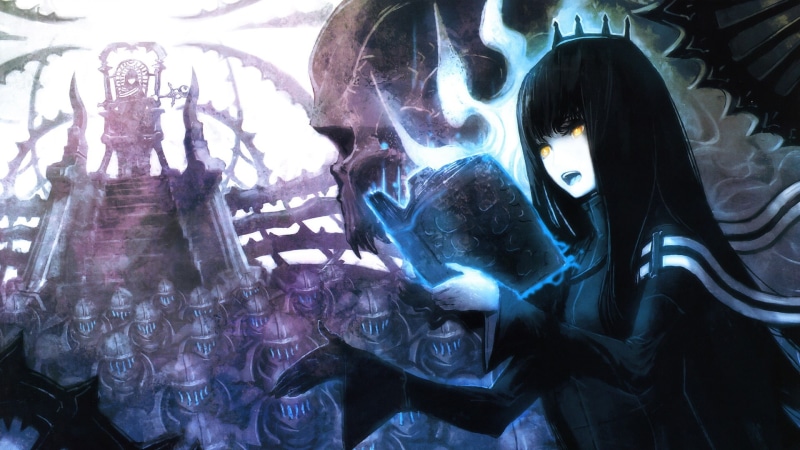 anime, dragon, 1080P, hd, Black Rock Shooter, rock, black, slayer, shooter, art, Dragon Slayer