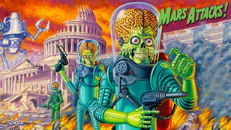 Alien, 1080P, Mars Attacks!, Movie