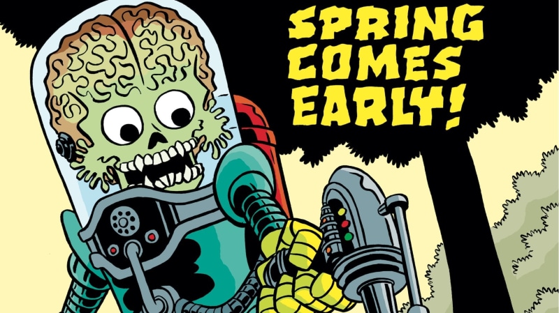 1080P, Mars Attacks The Holidays, Comics