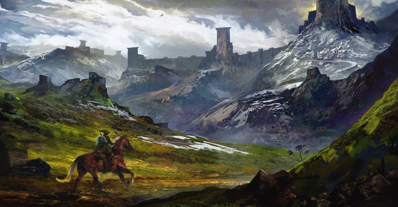 Link, video games, The Legend of Zelda, digital art, 1080P