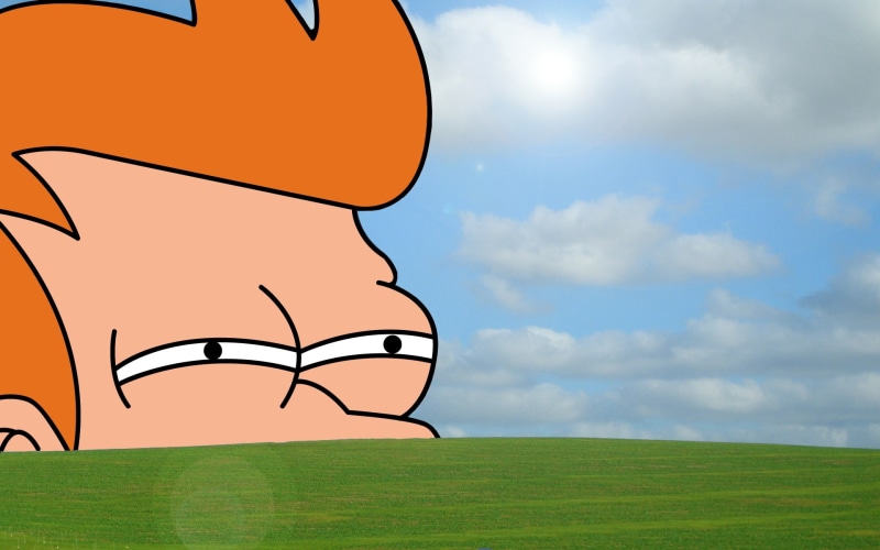 Futurama, philip, Philip J. Fry, 1080P, j, fry, art, windows, technology, hd, x