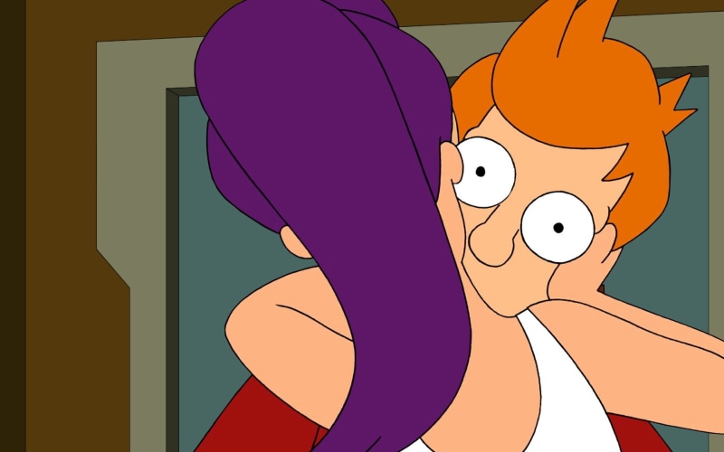 Turanga Leela, 1080P, Futurama, Leela (Futurama), Fry (Futurama), Philip J. Fry