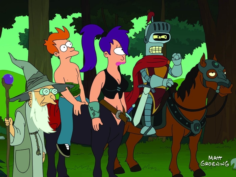 Turanga Leela, Fry (Futurama), Philip J. Fry, Bender (Futurama), 720P, Professor Farnsworth, Leela (Futurama), Bender Bending Rodriguez, Futurama
