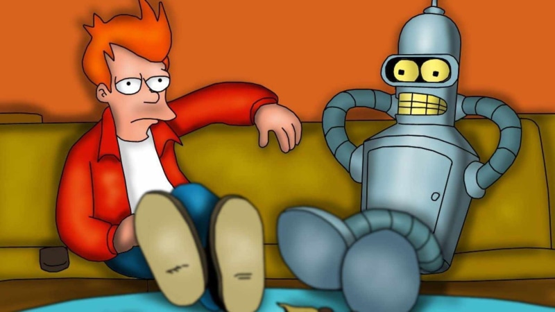 humor, childhood, mammal, fear, people, spooky, representation, human representation, 1080P, Philip J. Fry, human body part, art and craft, Futurama, monster - fictional character