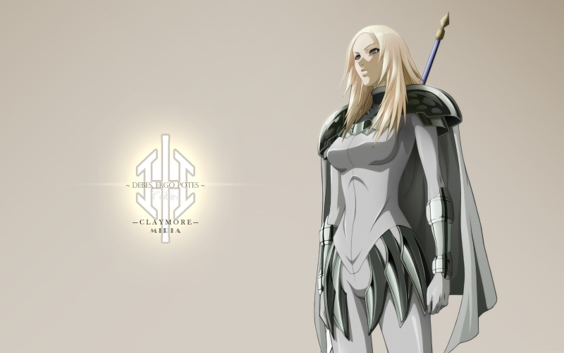 blonde, anime, Claymore (anime), 2K, anime girls