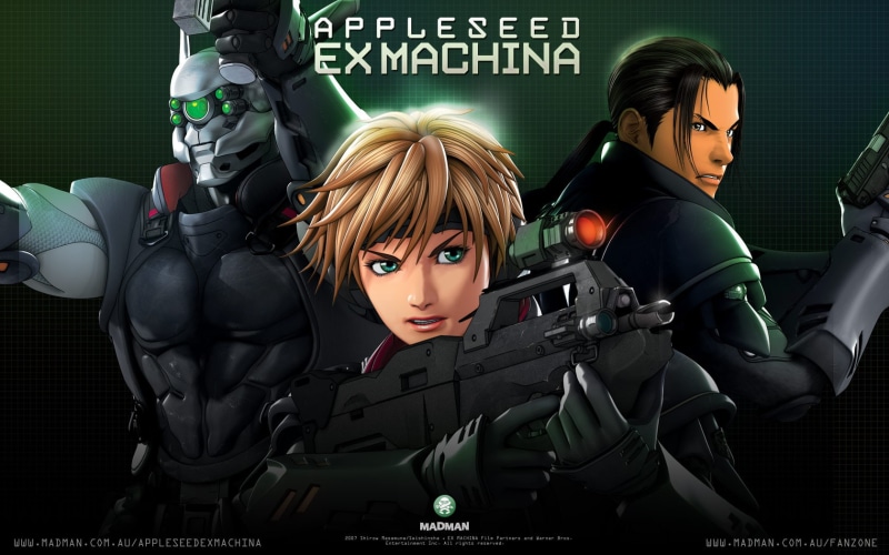 appleseed, deunan, briareos, 720P, knute