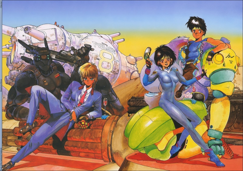 2K, cyberpunk, anime, manga, sci fi, fighting, appleseed
