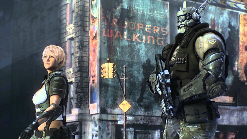 sci fi, 1080P, fighting, anime, appleseed, manga, cyberpunk