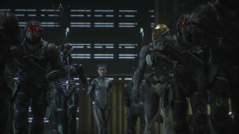 720P, Movie, Mecha, Appleseed Alpha, Cyberpunk