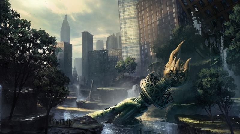 video games, city, 720P, New York City, Crysis 3, apocalyptic