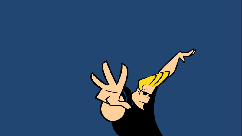 blue background, thumb, human hand, communication, human finger, gesturing, sign language, johnny bravo, rock music, body part, one person, hand sign, arts culture and entertainment