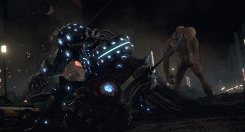 futuristic, military, conflict, aggression, 1080P, architecture, no people, security, smoke - physical structure, violence, Gantz, dark, government, mystery