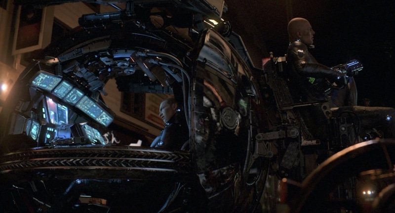 travel, Gantz, GANTZ:O, motor vehicle, transportation, complexity, stationary, car, vehicle part, indoors, land vehicle, mode of transportation, 1080P