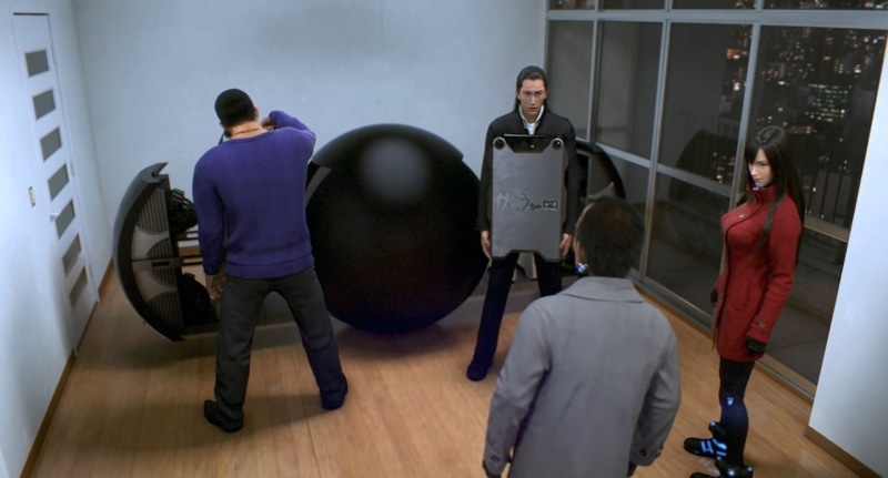business, standing, business person, GANTZ:O, corporate business, Gantz, men, males, coworker, indoors, office, young men, rear view, 1080P, people, adult