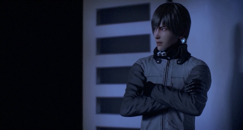 waist up, innocence, dark, offspring, women, contemplation, illuminated, portrait, clothing, childhood, hairstyle, Gantz, child, one person, standing, arms crossed
