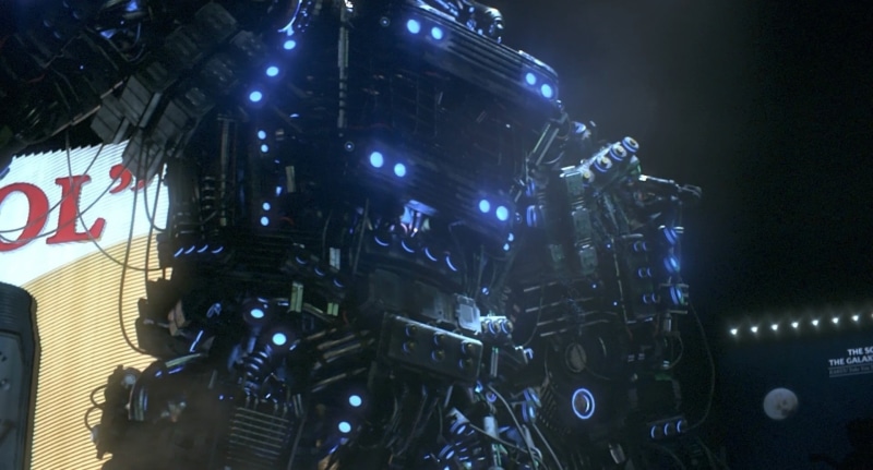 GANTZ:O, machinery, decoration, equipment, Gantz, lighting equipment, electric light, light - natural phenomenon, 1080P, low angle view, enjoyment, no people