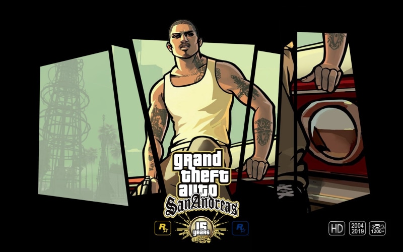 Grand Theft Auto, 1080P, GTA San Andreas, GTA anniversary, Games posters