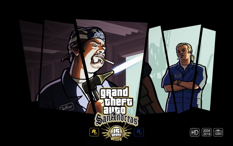 Grand Theft Auto, 1080P, Games posters, GTA anniversary, GTA San Andreas