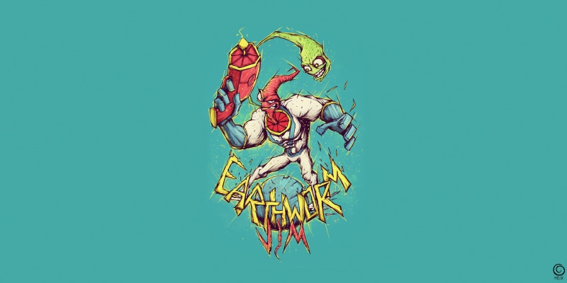 video games, 5K, Earthworm Jim, Video Game Art