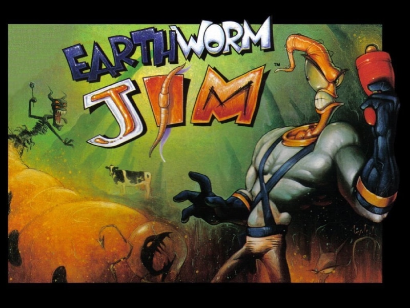 painting, Earthworm Jim, no people, art and craft, western script, representation, indoors, paint, graffiti, painted image, earthworm, male likeness, street art