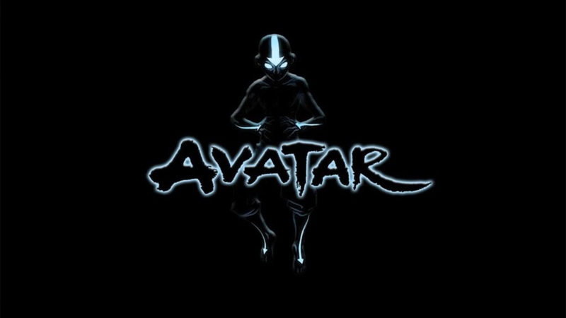 creativity, western script, people, text, illuminated, art and craft, communication, Avatar: The Last Airbender, skeleton, black background, bone, Aang