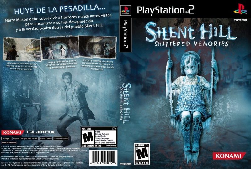 silent, hill, memories, shattered, 720P
