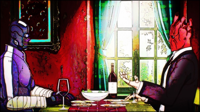 LSD, manga, Dorohedoro, trippy, bright, anime, psychedelic, 1080P