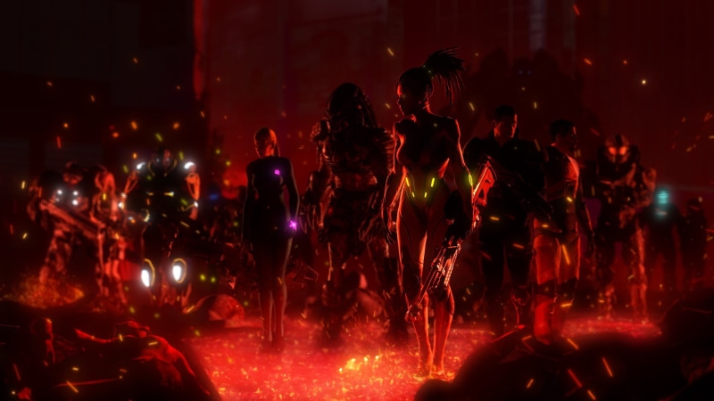 enjoyment, sparks, leisure activity, artwork, video games, large group of people, James Raynor, outdoors, 1080P, city, adult, fun, lifestyles, illuminated