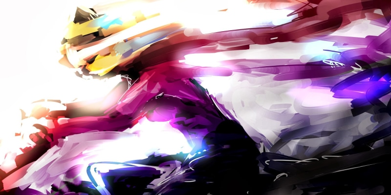 Celty Sturluson, representation, Durarara!!, pattern, multi colored, indoors, 1080P, nature, full frame, no people, motion, pink color, white background