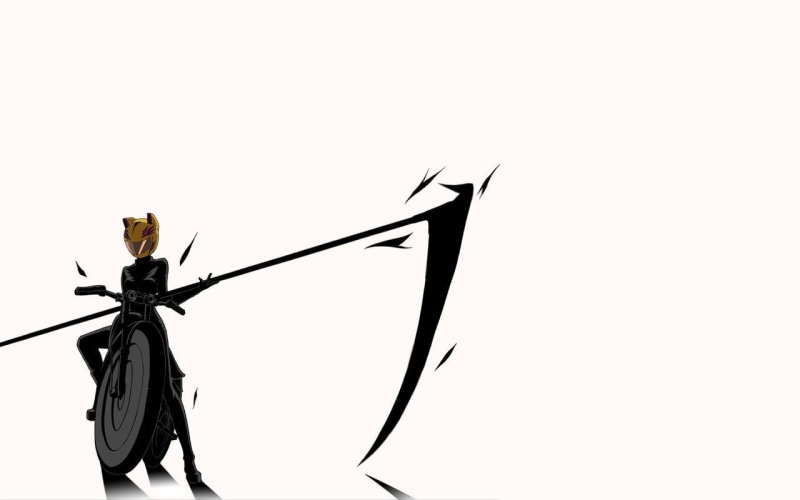 studio shot, close-up, clear sky, Celty Sturluson, craft, Durarara!!, indoors, creativity, silhouette, cut out, sky, day, statue, wood - material, human representation