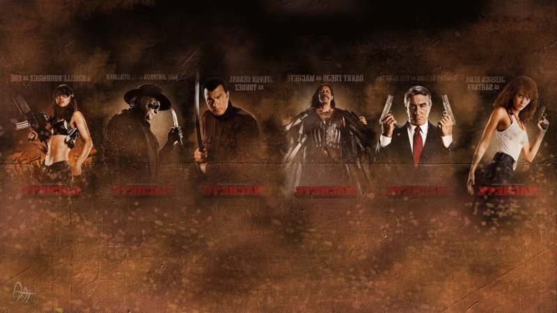 Machete (movie), jessica alba, 1080P, movies