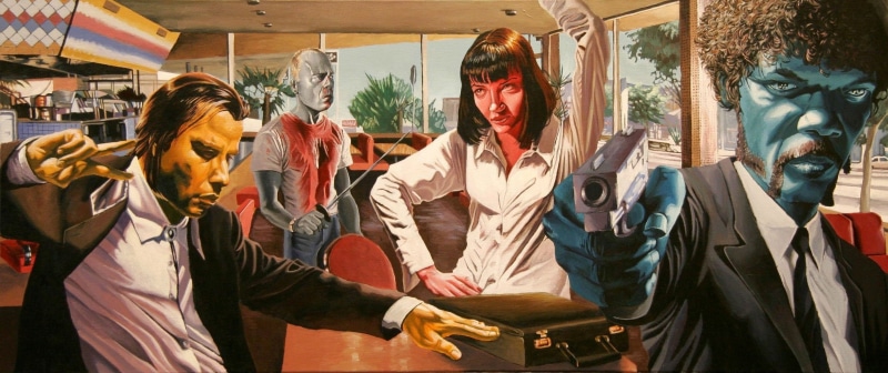 crime, 2K, pulp, fiction, thriller, comedy, drama