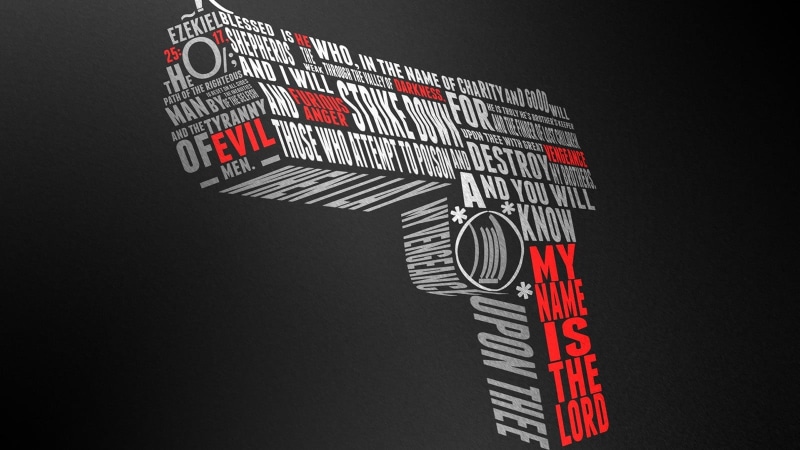 white, close-up, cut out, typography, communication, black color, studio shot, copy space, 720P, success, illustration, red, gray, gun, western script