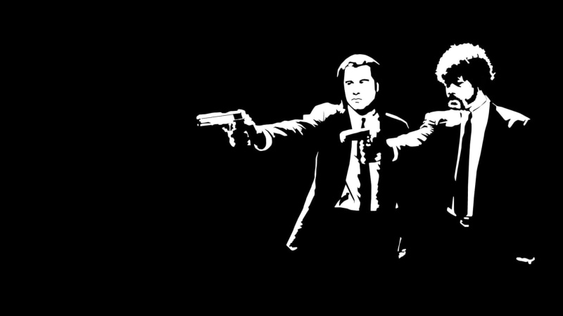 john, winnfield, vincent, travolta, jules, 1080P, vega