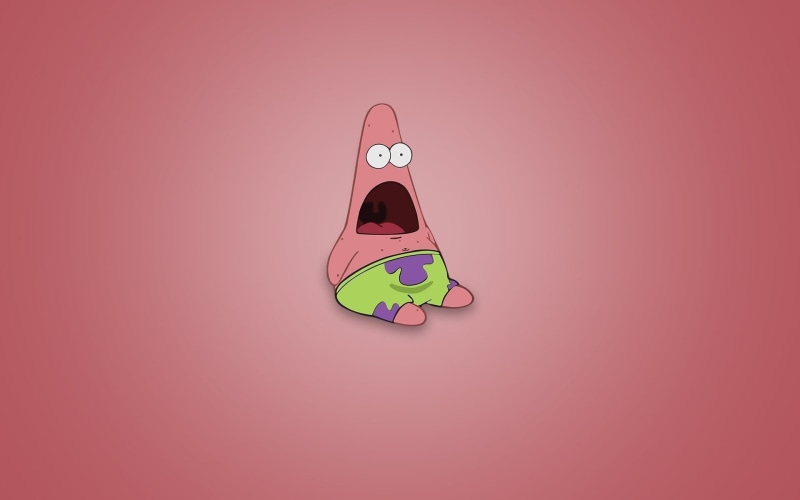 red background, Patrick Star, colored background, multi colored, office supply, creativity, copy space, still life, studio shot, fun, clip, cut out, no people