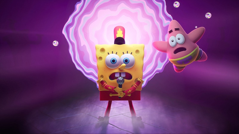 4K, 4K, Purple Lamp Studios, Patrick (Spongebob Squarepants), video game art, SpongeBob SquarePants, spongebob, Patrick Star, SpongeBob SquarePants: The Cosmic Shake
