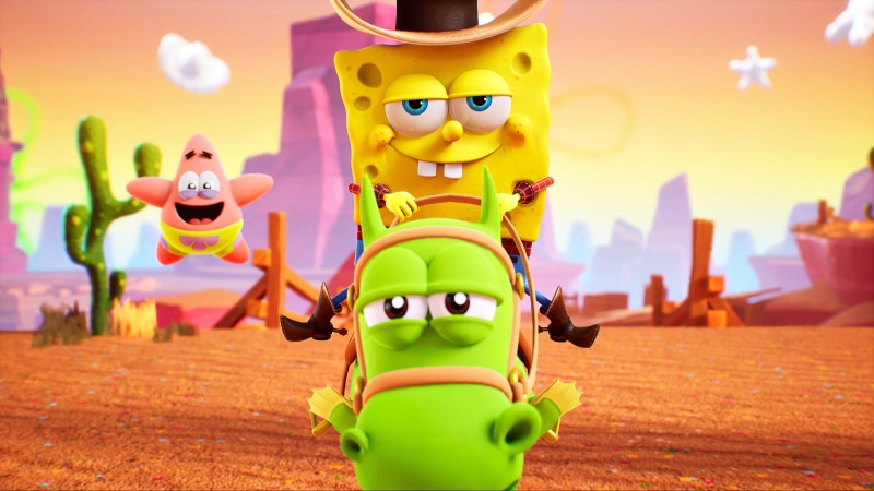 Purple Lamp Studios, SpongeBob SquarePants: The Cosmic Shake, THQ Nordic, video game art, 4K, Patrick Star, 4K, Patrick (Spongebob Squarepants), spongebob