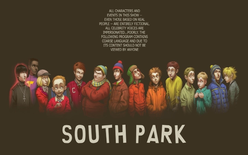 Kenny McCormick, 1080P, Kyle Broflovski, Token Black, Butters Stotch, Cartoon, Eric Cartman, Stan Marsh, South Park