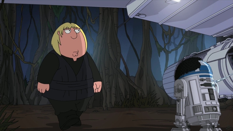 Family Guy, Cartoon, 1080P, R2-D2, TV Show, Chris Griffin, Star Wars