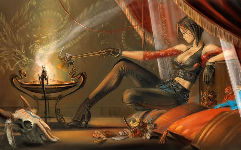 hd, comics, 1080P, bloodrayne